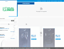 Tablet Screenshot of inco-opakowania.pl